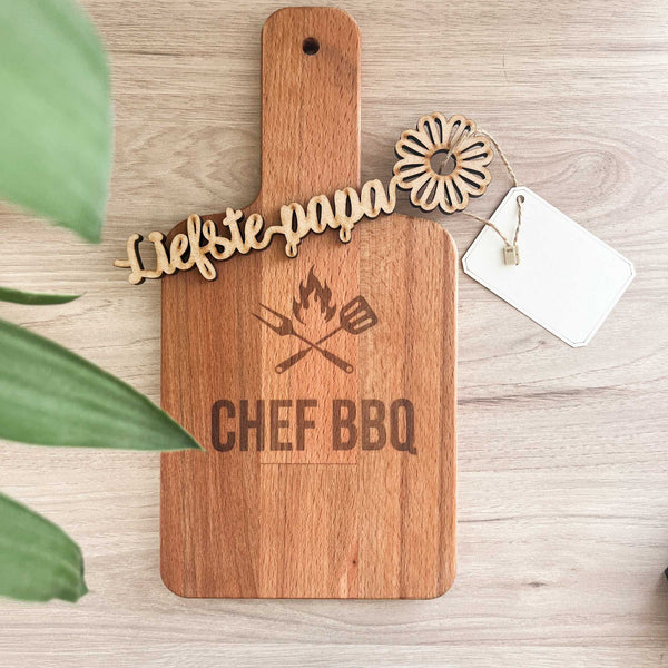 Geschenkpaket – Chef BBQ + Wunschblume