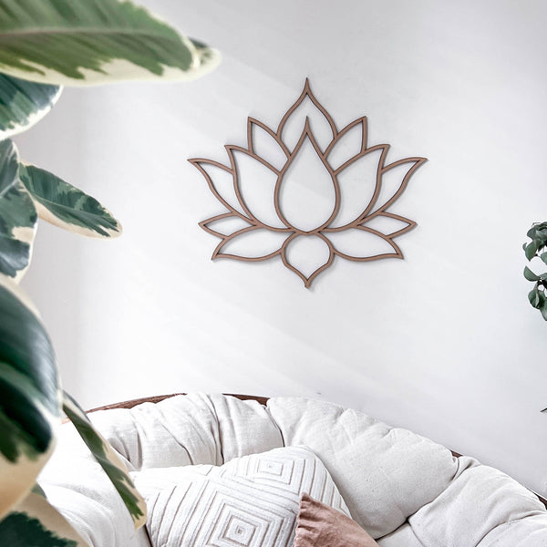 Wanddekoration - Lotus