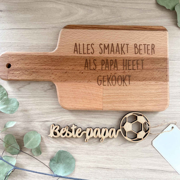 Geschenkpaket - Papa kocht + Wunschblume