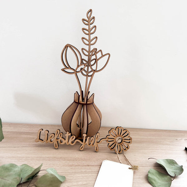 Geschenkpaket - Tulpe - Schule